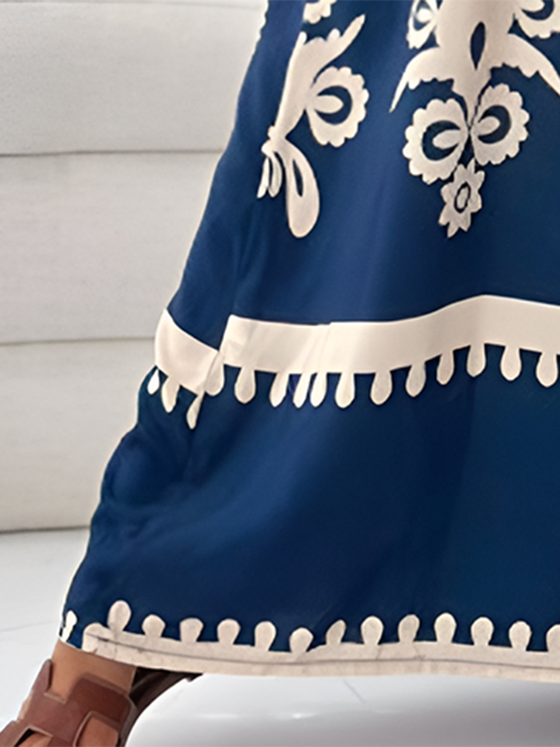 Printed Spaghetti Strap Sleeveless Maxi Dress Trandify Deal