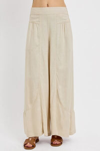 ashionable Wide Leg Pants with Elastic Waist – Comfortable & Stylish | Trandifydeal