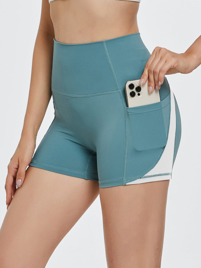 High Waist Active Shorts Trandify deal