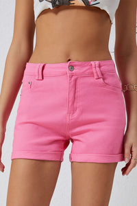 Buttoned Shorts with Pockets Trandify deal