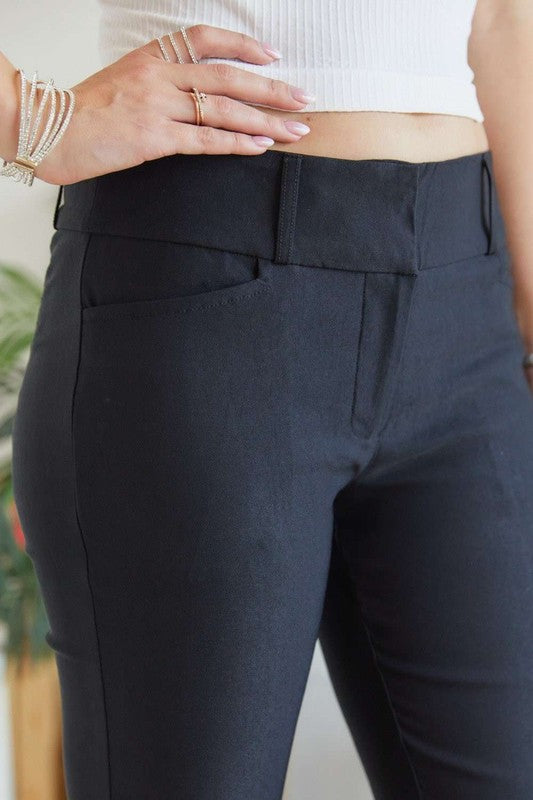 ADORA Mid Rise Skinny Pants Trandify Deal