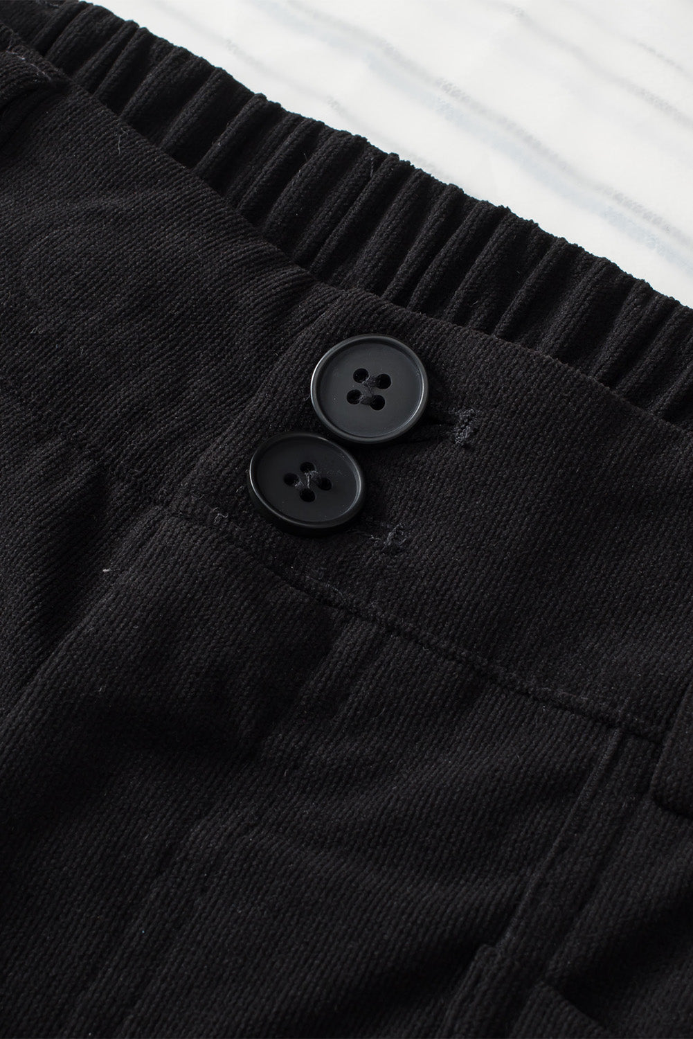Half Elastic Waist Straight Pants Trandify Deal