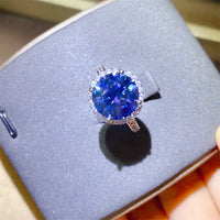 5 Carat Moissanite 925 Sterling Silver Ring Trandify Deal
