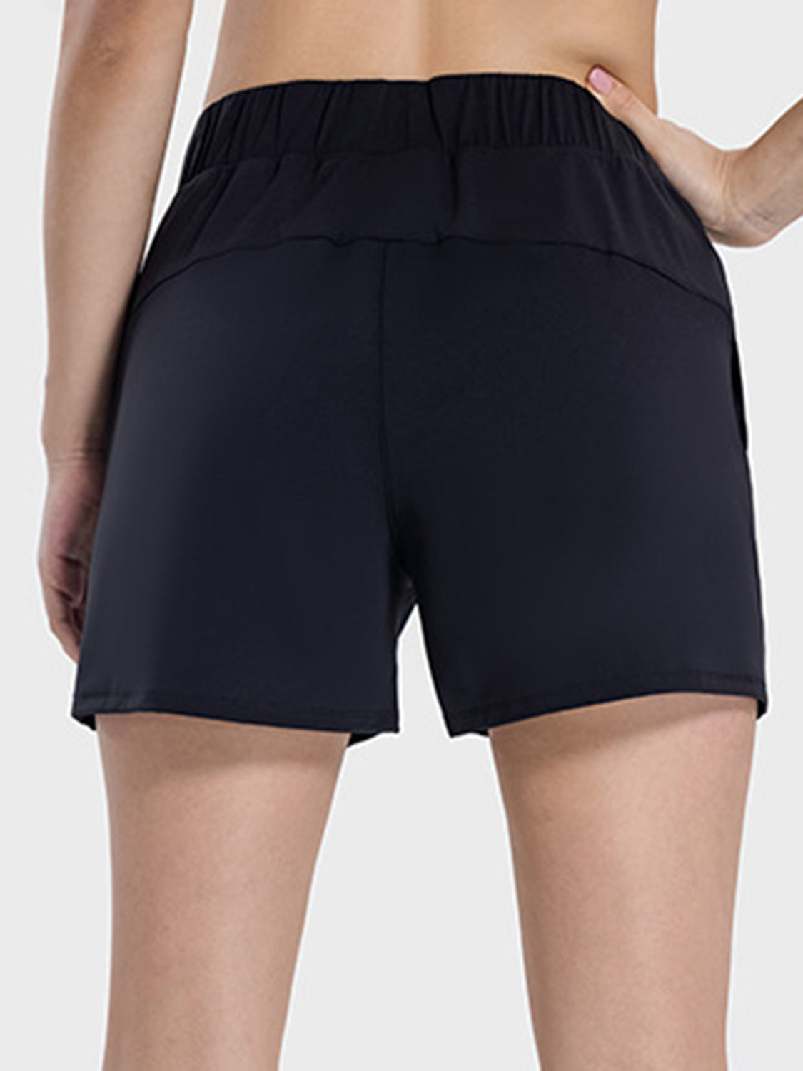 Millennia Elastic Waist Active Shorts Trandify deal