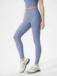 Women's High Waist Yoga Leggings – Black Tummy Control Workout Pants for Running & Gym – Plus Size Activewear – Trandifydeal