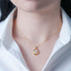2 Carat Moissanite Pendant Necklace