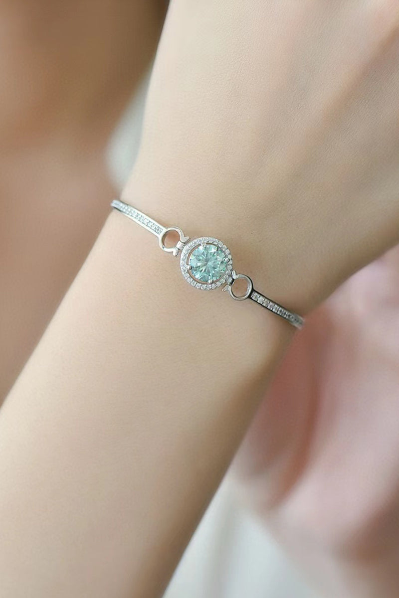 2 Carat Moissanite Platinum-Plated Bracelet Trandify deal