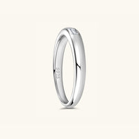 925 Sterling Silver Inlaid Moissanite Ring Trandify Deal