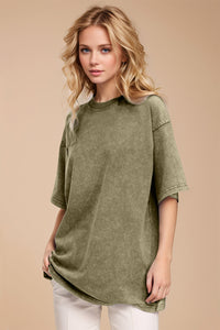 Basic Bae Round Neck Half Sleeve T-Shirt Trandify Deal