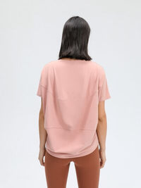 Soft breathable women's tee for gym and everyday outfits