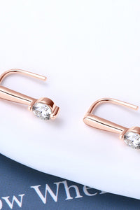 Moissanite 925 Sterling Silver Earrings Trandify Deal