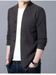Men’s Plus Size Long Sleeve Cardigan with Pockets – Cozy & Stylish