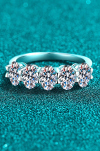 2.5 Carat Moissanite 925 Sterling Silver Ring Trandify Deal