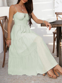 Boho Smocked Maxi Dress for Women – Summer Beach Dress – TrandifyDeal USA