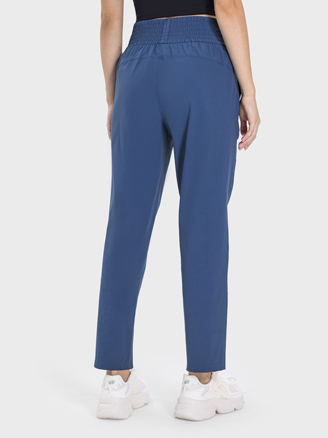 Millennia Pocketed High Waist Active Pants Trandify deal