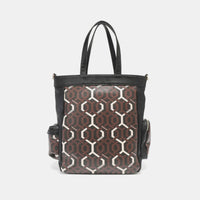 Nicole Lee USA Geometric Pattern Tote Bag Trandify deal