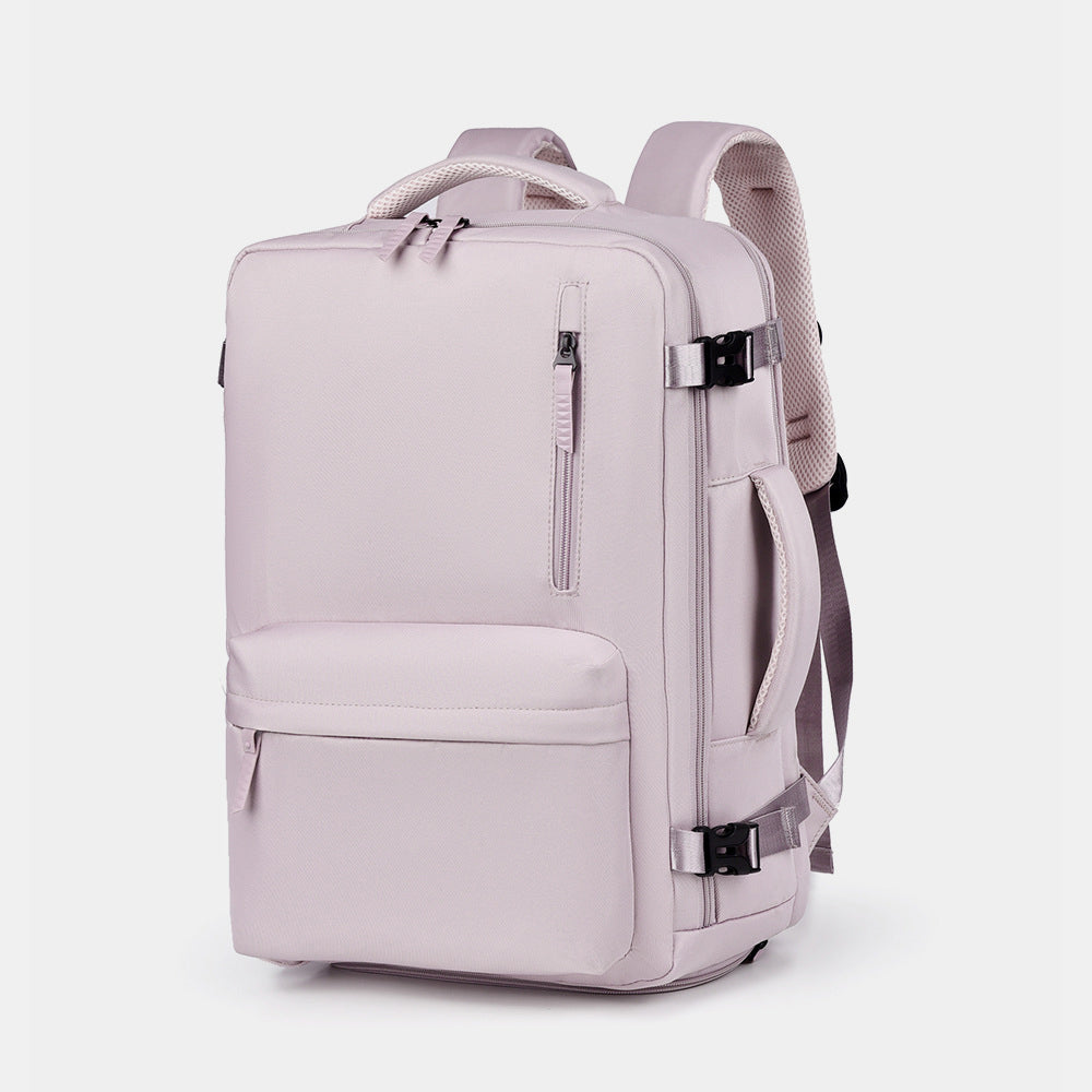 Oxford Cloth Side Pockets Backpack Bag with Handles Trandify Deal