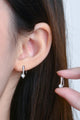 Moissanite 925 Sterling Silver Earrings Trandify Deal