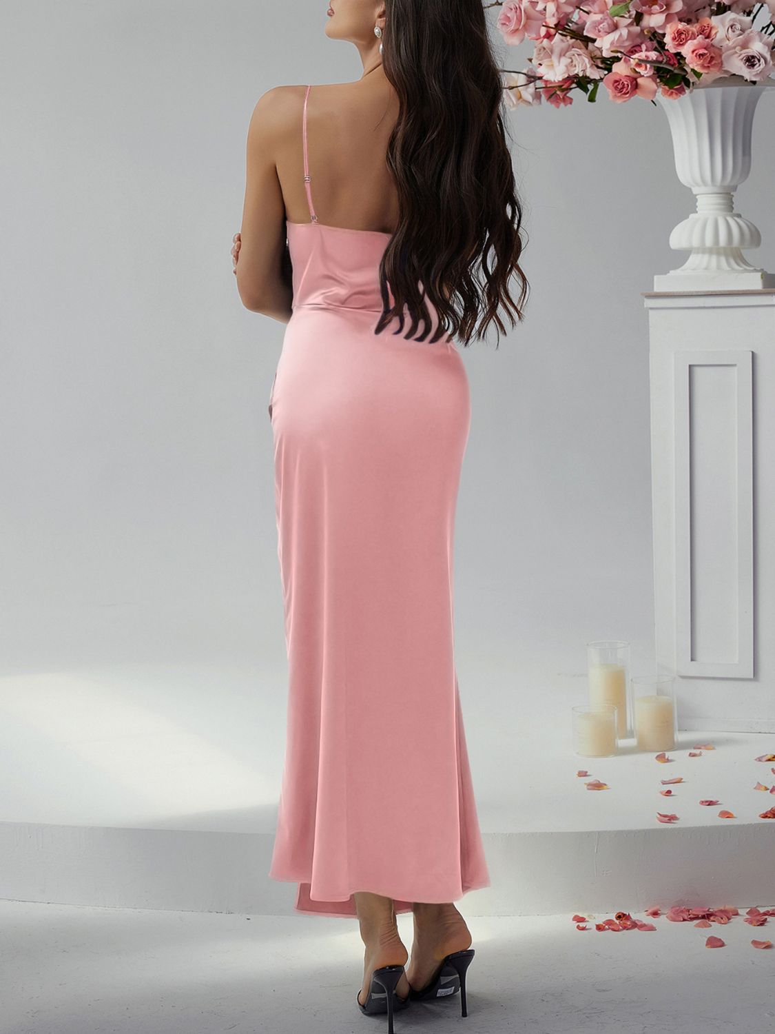 Long slit bodycon dress – perfect for Miami nightlife