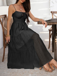 Boho Smocked Maxi Dress for Women – Summer Beach Dress – TrandifyDeal USA