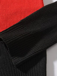 Men’s Plus Size Color Block Sweater – Regular Fit, Affordable Price, Free Shipping