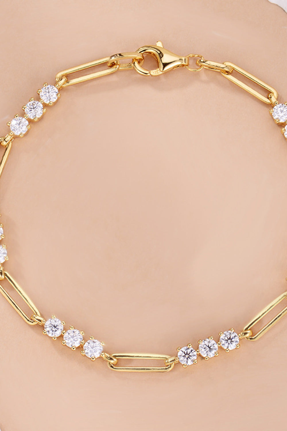 1.8 Carat Moissanite 925 Sterling Silver Bracelet Trandify Deal