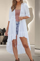 High-Low Half Sleeve Cover Up Trandify deal