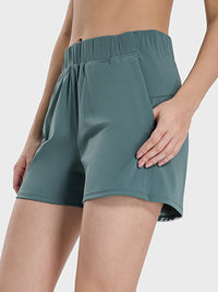 Millennia Elastic Waist Active Shorts Trandify deal