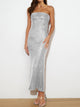 Sequin Cutout Tube Dress Trandify Deal