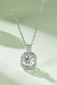 Adored Moissanite 925 Sterling Silver Necklace Trandify Deal