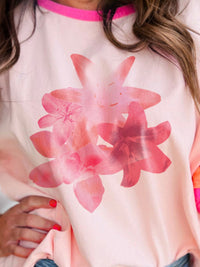 Graphic Round Neck Half Sleeve T-Shirt Trandify Deal