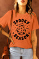 Graphic Round Neck Short Sleeve T-Shirt Trandify Deal