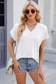 V-Neck Short Sleeve T-Shirt Trandify deal