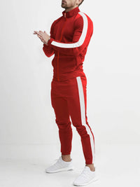 Plus Size Men’s Gym Outfit – Breathable Tracksuit for Running & Lounge Wear