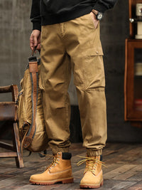 Men's Loose Fit Joggers | 100% Cotton Pocketed Sweatpants