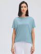 Soft breathable women's tee for gym and everyday outfits