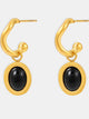 Stainless Steel Oval Drop Earrings Trandify Deal