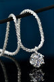 1 Carat Moissanite 925 Sterling Silver Necklace Trandify Deal