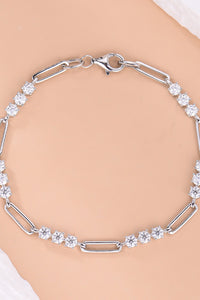 1.8 Carat Moissanite 925 Sterling Silver Bracelet Trandify Deal
