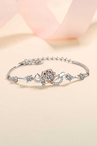 925 Sterling Silver Moissanite Bracelet Trandify Deal