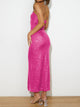 Sequin Cutout Tube Dress Trandify Deal