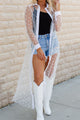 Polka Dot Long Sleeve Cover Up Trandify deal
