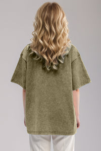 Basic Bae Round Neck Half Sleeve T-Shirt Trandify Deal