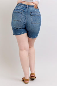 Judy Blue High Rise Denim Shorts For Women - Trendy and Comfortable Fit