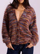 Chunky Knit V-Neck Button Cardigan | Oversized Comfort