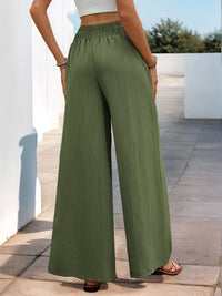 Perfee Smocked Wide Leg Pants Trandify Deal