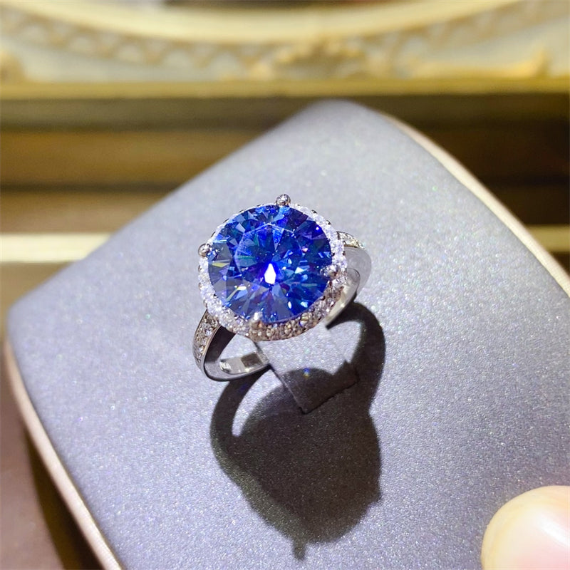 5 Carat Moissanite 925 Sterling Silver Ring Trandify Deal