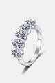 2.5 Carat Moissanite 925 Sterling Silver Ring Trandify Deal