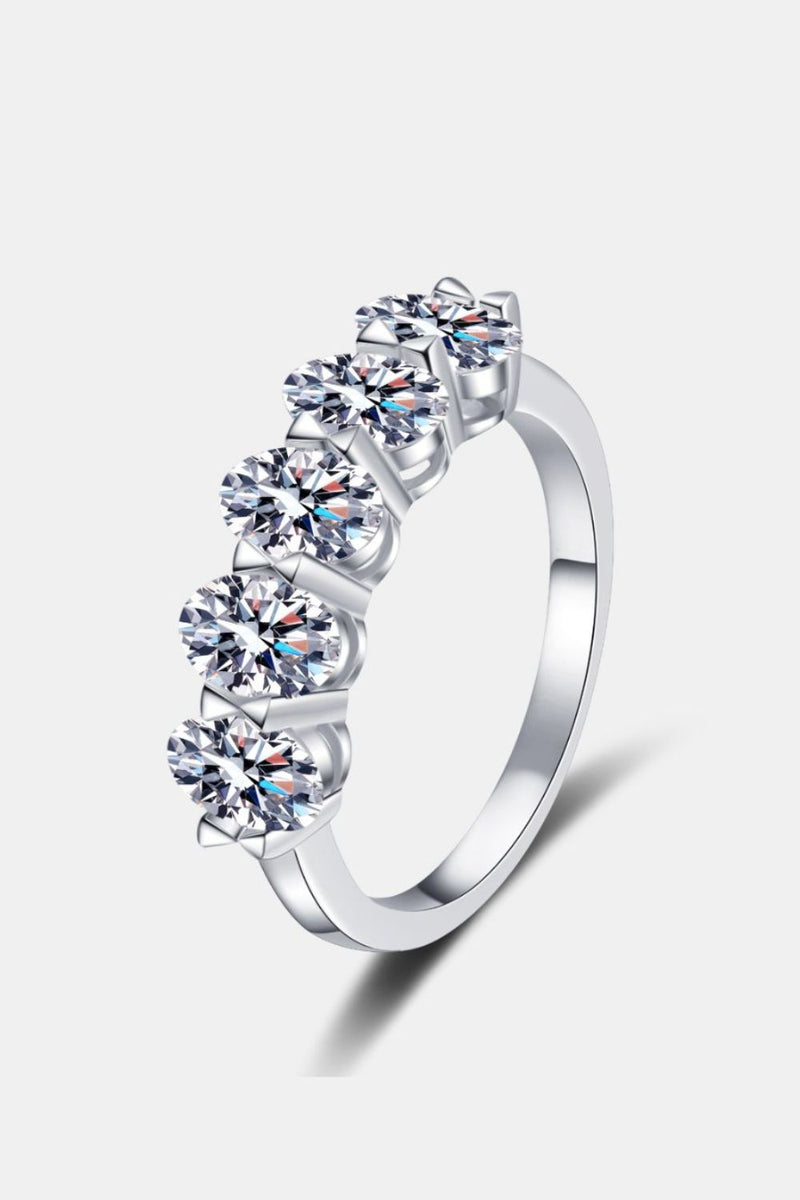 2.5 Carat Moissanite 925 Sterling Silver Ring Trandify Deal