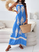 Printed Spaghetti Strap Sleeveless Maxi Dress Trandify Deal